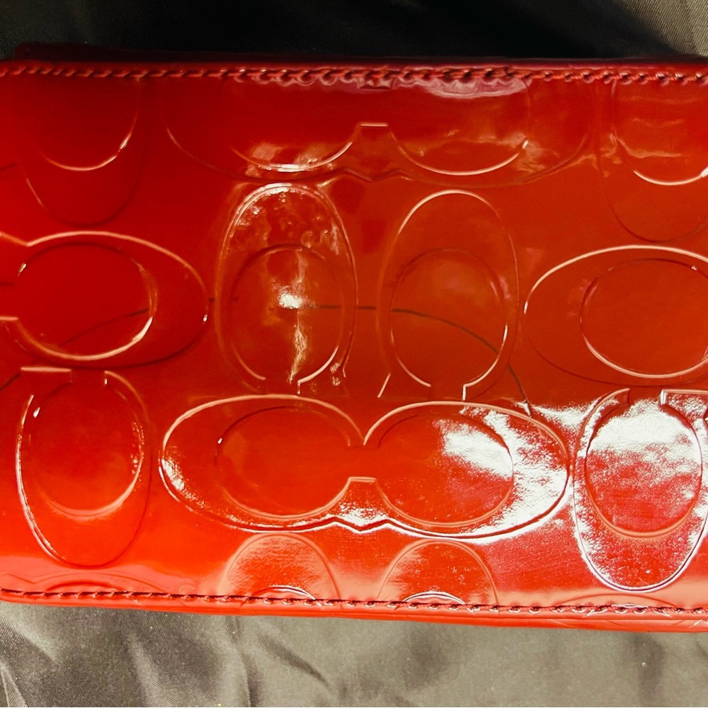 NWT! Red patent leather travel jewelry case - Picture 8 of 8